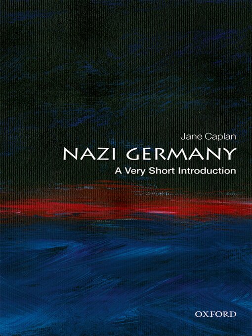 Title details for Nazi Germany by Jane Caplan - Wait list